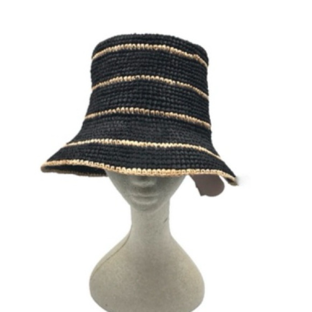 Wyeth Straw Packable Bucket Hat